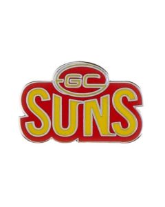 Gold Coast Suns AFL Logo Lapel Pin 