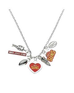 Gold Coast Suns AFL Charm Necklace