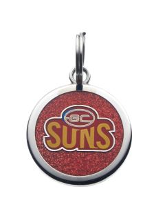 Gold Coast Suns AFL Pet Tag