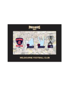 Melbourne Demons AFL Premiers 2021 Logo Lapel Pin Set