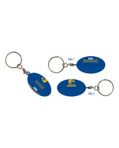 West Coast Eagles AFL Premiers 2018 Ball Keyring