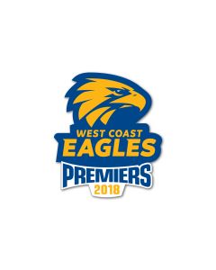 West Coast Eagles AFL Premiers 2018 PVC Logo Magnet