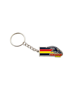 Adelaide Crows AFL Team Secondary Logo Metal Keyring