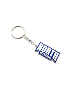 North Melbourne Kangaroos AFL Team Secondary Logo Metal Keyring