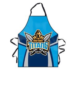 Gold Coast Titans NRL Team Logo Kitchen BBQ Apron 