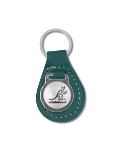 Wallabies Rugby Union Leather Keyring