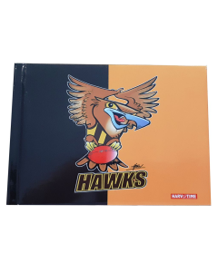 Hawks Paul Harvey Design Autograph Book
