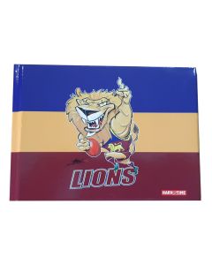 Lions Paul Harvey Design Autograph Book
