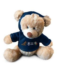 British and Irish Lions Rugby Union 2025 Tour Plush Teddy with Hoodie