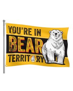 Bundaberg Rum Bear Logo Cape or Wall Flag