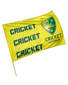 Cricket Australia Made Of Cricket Logo Game Day Flag