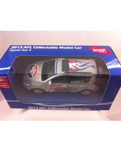 Western Bulldogs AFL 2013 Toyota Rav 4 Collectable Model Car Die Cast
