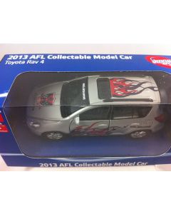 Melbourne Demons AFL 2013 Toyota Rav 4 Collectable Model Car Die Cast