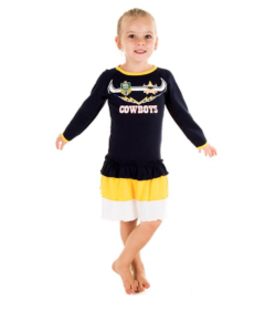 North Queensland Cowboys NRL Girls Dress Size 3