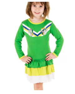 Canberra Raiders NRL Girls Dress Size 2