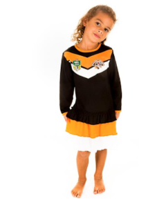 Wests Tigers NRL Girls Dress Size 2