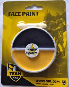 North Queensland Cowboys NRL Face Paint