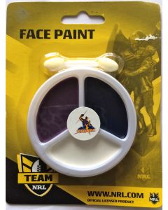 Melbourne Storm NRL Face Paint