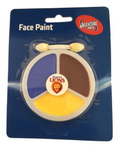 Brisbane Lions AFL Face Paint