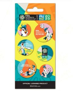FIFA Women's World Cup 2023 Mascot Button Badges