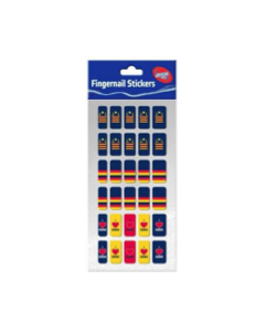 Adelaide Crows AFL Team Fingernail Stickers