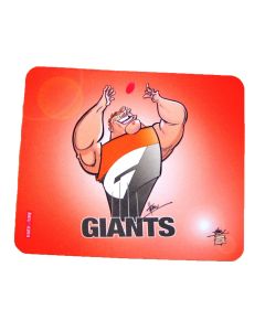 Giants Mascot Paul Harvey Design Coaster