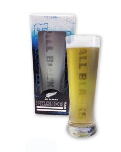 New Zealand All Blacks Pilsner Glass