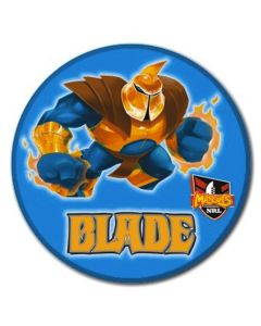 Gold Coast Titans NRL Team Mascot Badge - Blade