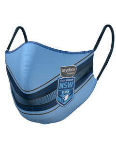 New South Wales State of Origin NRL Small Adult Face Mask 
