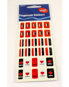 St Kilda Saints AFL Team Fingernail Stickers 