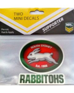 South Sydney Rabbitohs NRL Mini Decals
