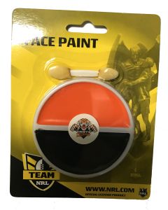 Wests Tigers NRL Face Paint