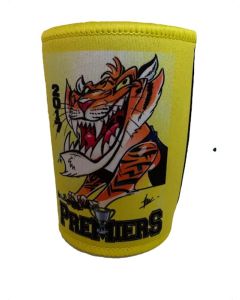 Tigers Premiers 2017 Mascot Paul Harvey Design Can Cooler Stubby Holder