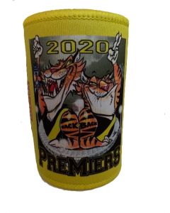 Tigers Premiers 2020 Mascot Paul Harvey Design Can Cooler Stubby Holder