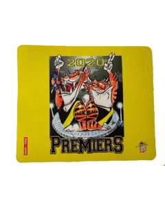 Tigers Premiers 2020 Mascot Paul Harvey Design Mouse Mat