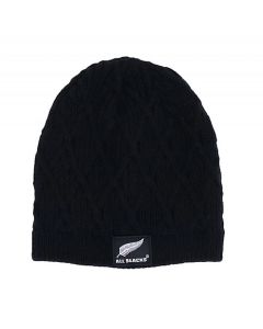 New Zealand All Blacks Cable Knit Beanie
