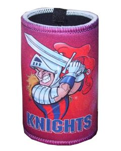 Knights Rugby League Paul Harvey Design Can Cooler Stubby Holder