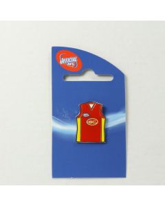 Gold Coast Suns AFL Guernsey Lapel Pin 