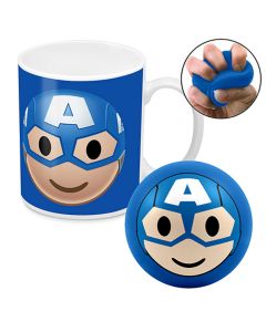 Captain America Mug and Stress Reliever