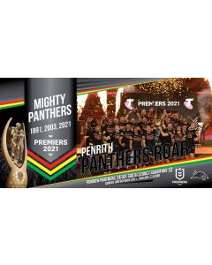 Penrith Panthers NRL 2021 Premiers Car Back Window Decal