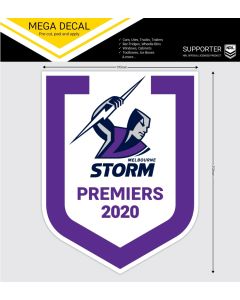 Melbourne Storm NRL 2020 Premiers Mega Sticker