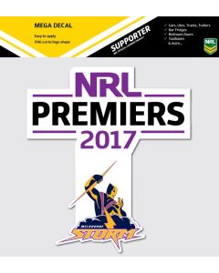 Melbourne Storm NRL 2017 Premiers Mega Sticker