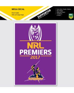 Melbourne Storm NRL 2017 Premiers Mega Sticker