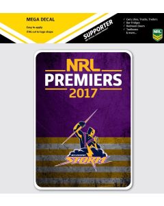Melbourne Storm NRL 2017 Premiers Mega Grunge Sticker