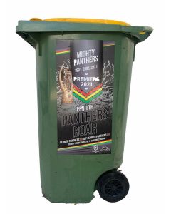 Penrith Panthers NRL 2021 Premiers Wheelie Bin Sticker