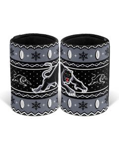 Penrith Panthers NRL Christmas Can Cooler Stubby Holder 2026