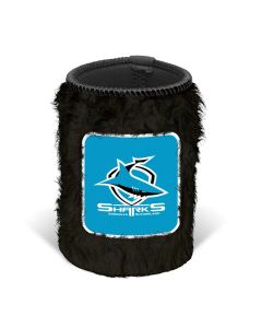 Cronulla Sharks NRL Fluffy Stubby Holder