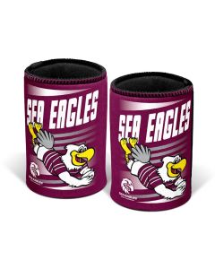 Manly Sea Eagles NRL Retro Can Cooler Stubby Holder