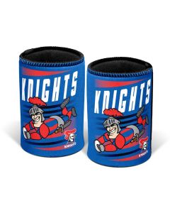 Newcastle Knights NRL Retro Can Cooler Stubby Holder