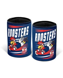 Sydney Roosters NRL Retro Can Cooler Stubby Holder